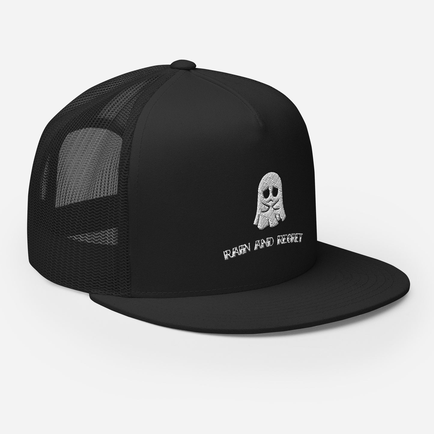 Sad Ghost Trucker Cap