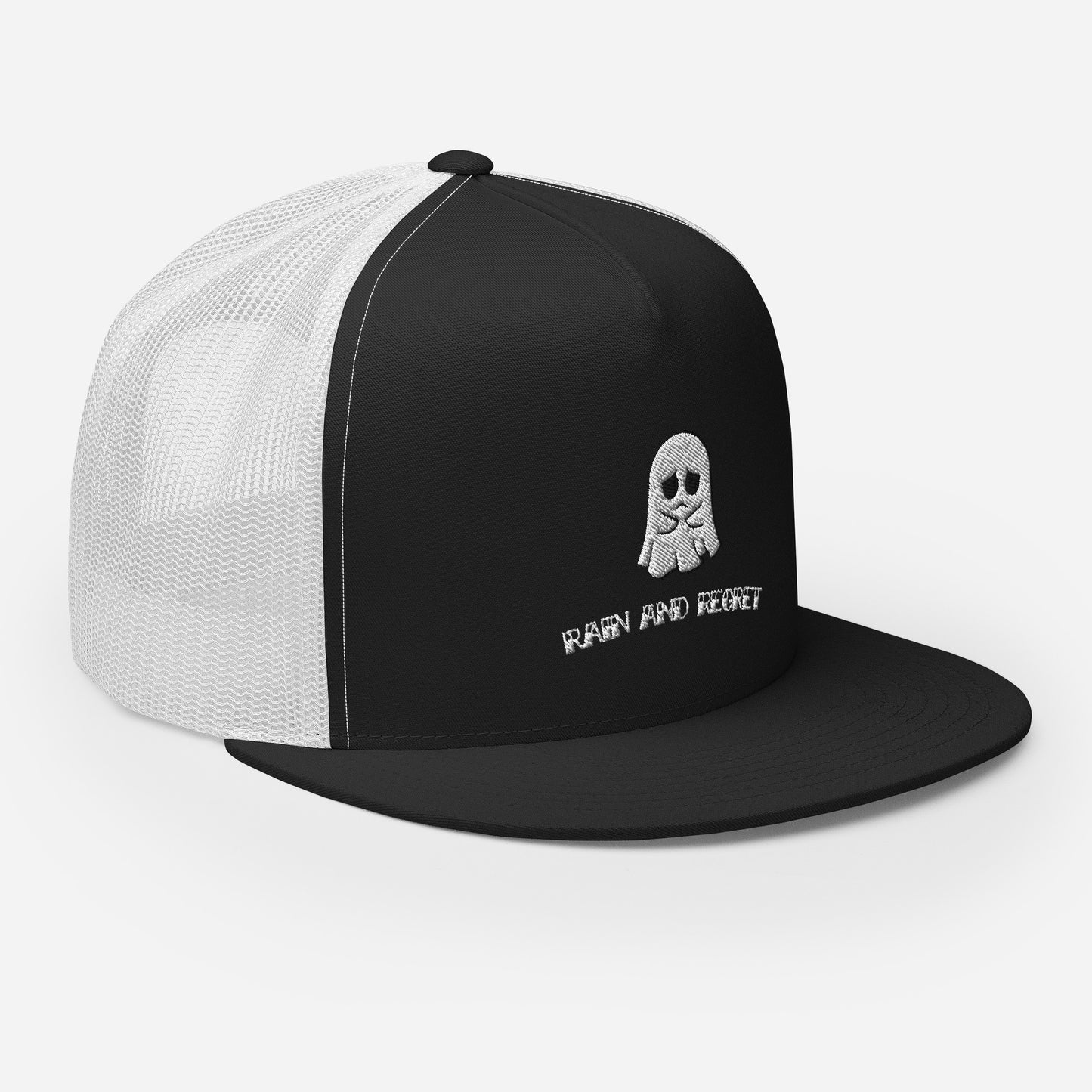 Sad Ghost Trucker Cap | rainandregret
