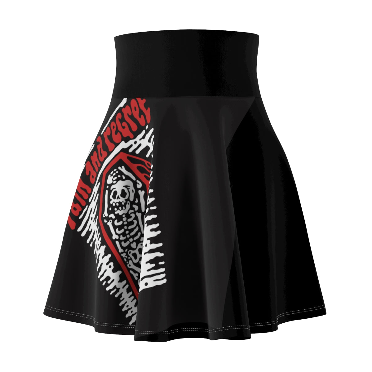 rain and regret Women's Skater Skirt