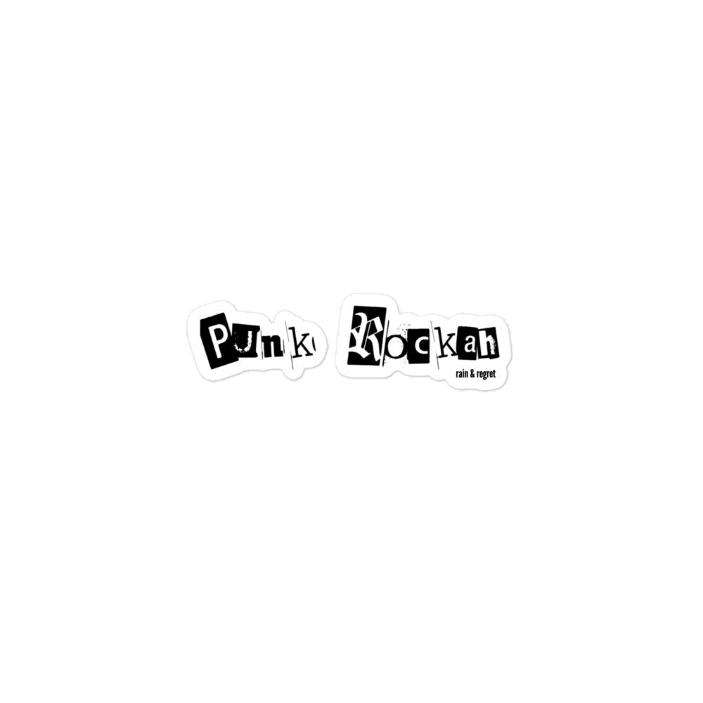 punk rockah sticker