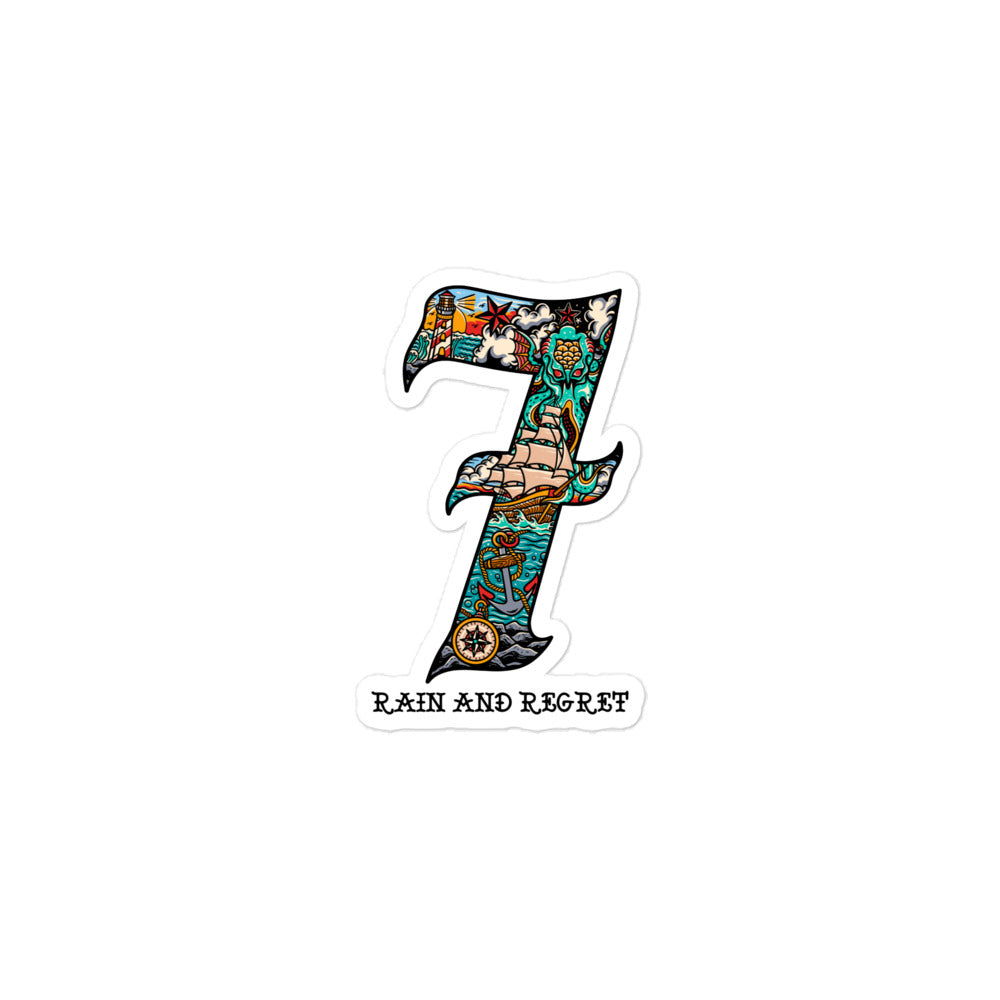 Nautical 7 sticker