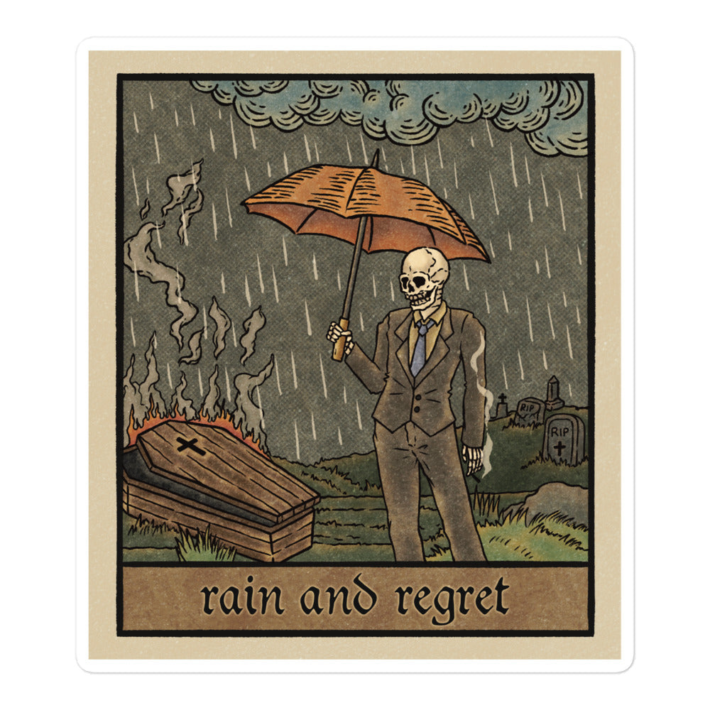 Tarot Card sticker