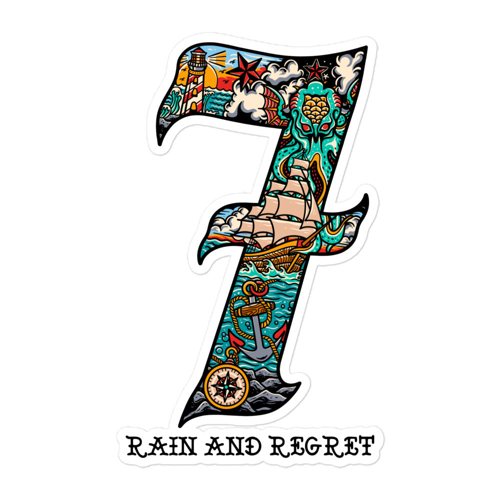 Nautical 7 sticker
