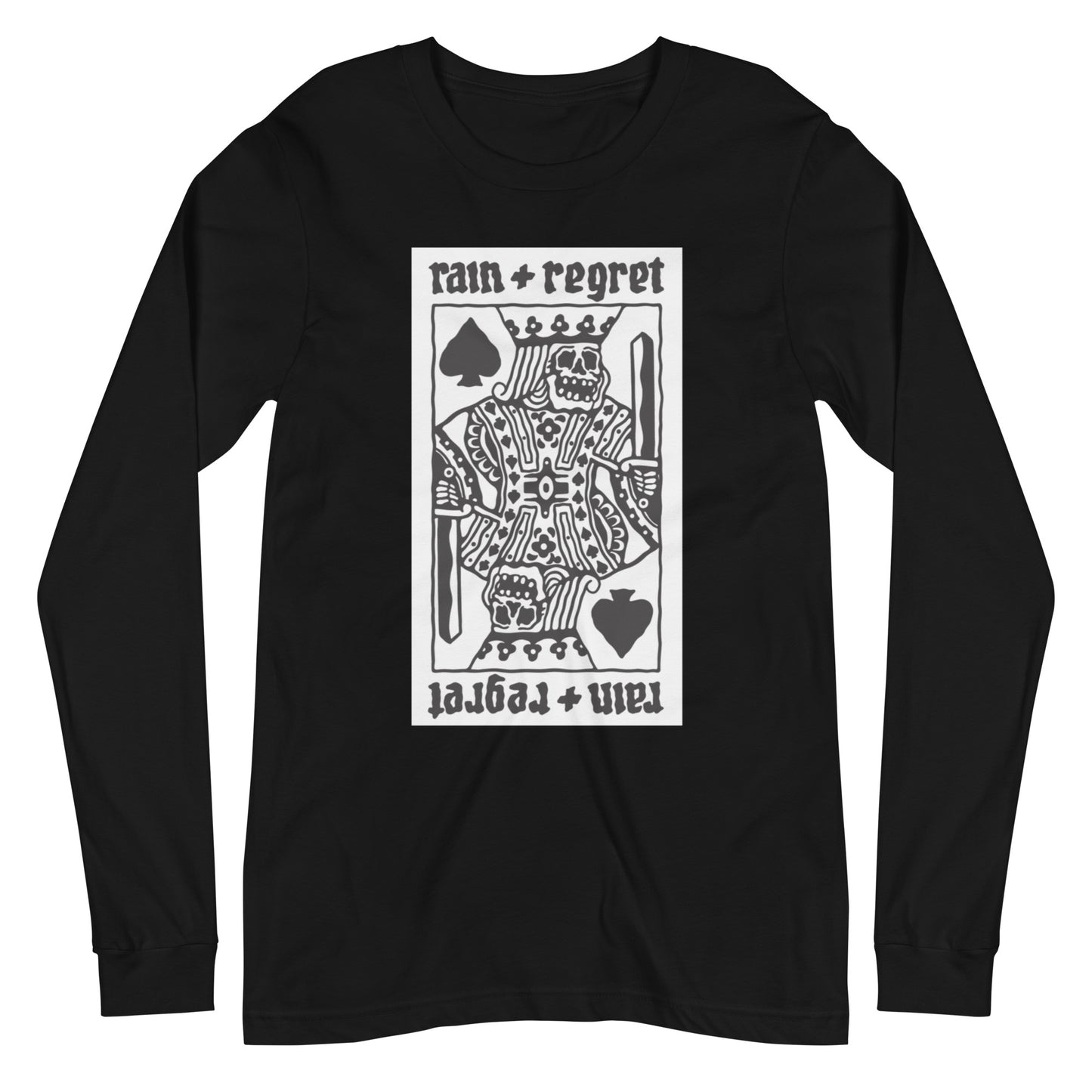 Playing Card Unisex Long Sleeve Tee | rainandregret