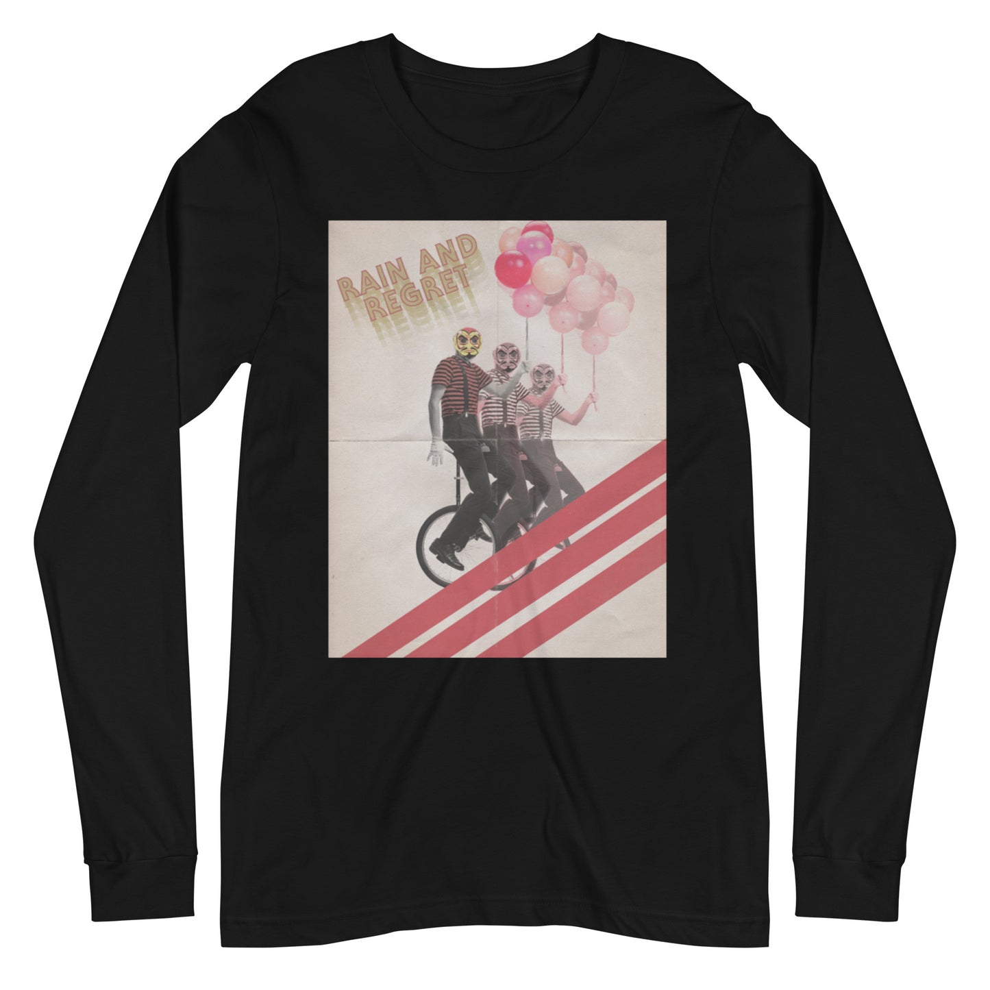 Devil on a Unicyle Halloween Unisex Long Sleeve Tee | rainandregret