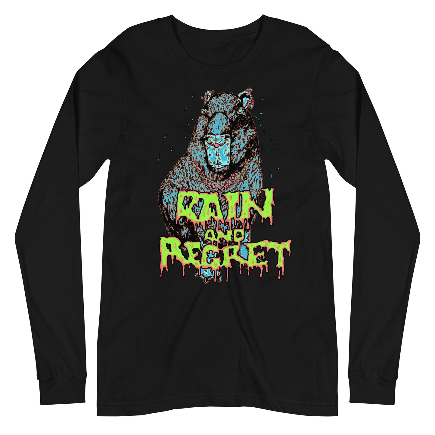 Capybara Snot Unisex Long Sleeve Tee