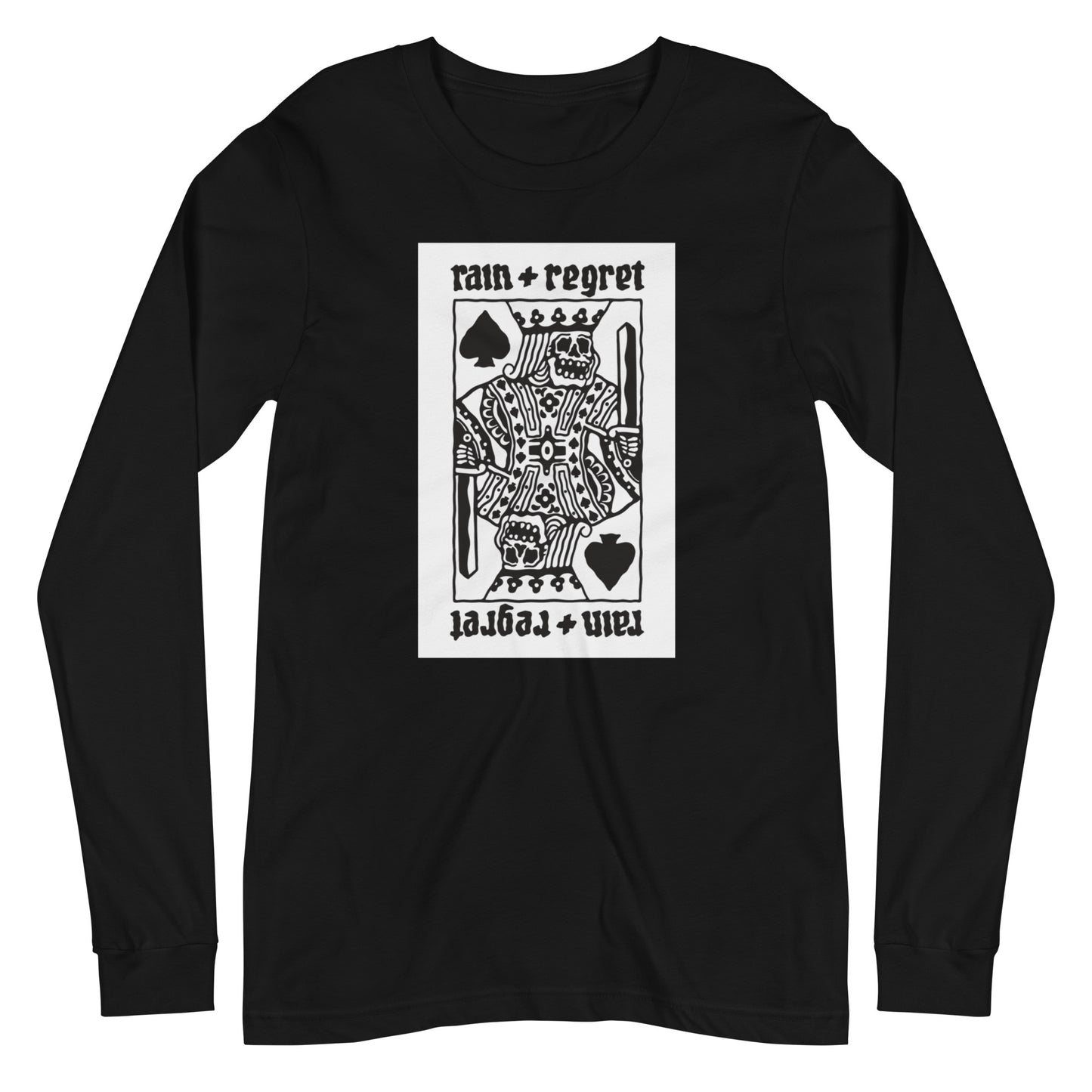 Playing Card Unisex Long Sleeve Tee