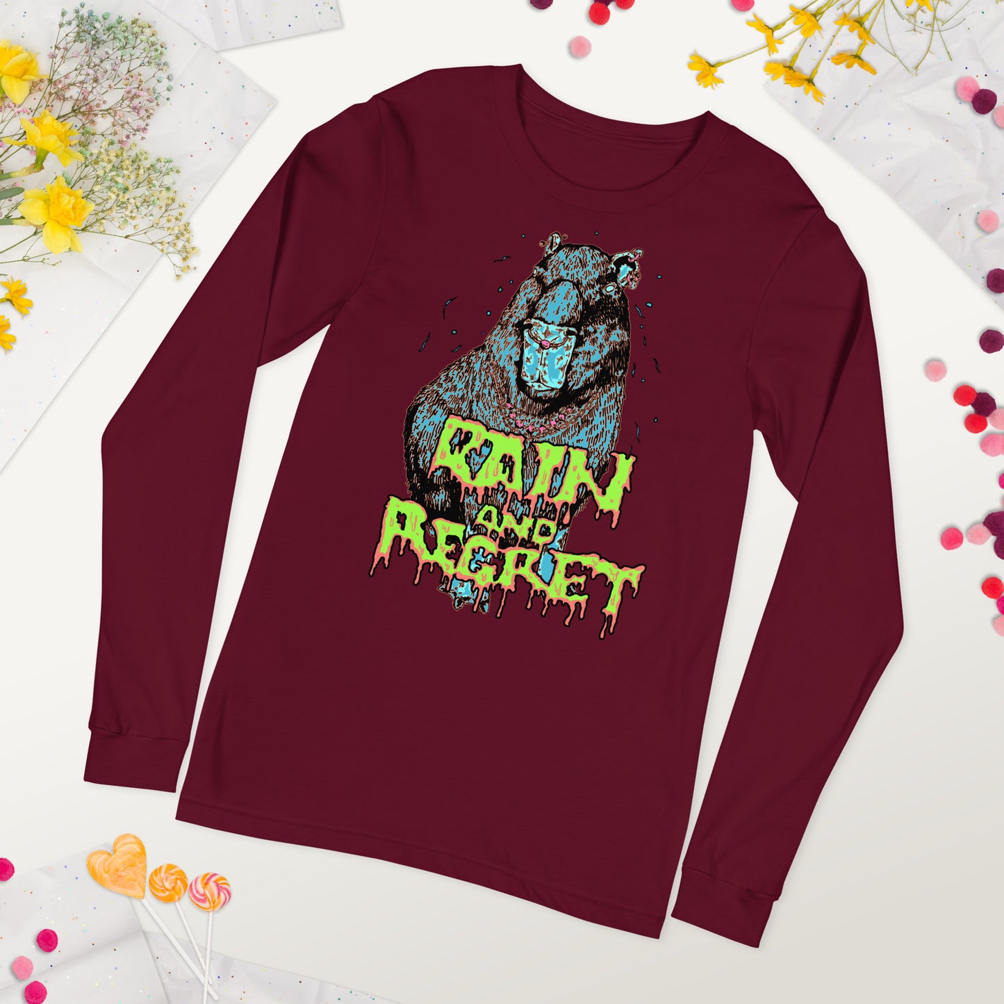 Capybara Snot Unisex Long Sleeve Tee