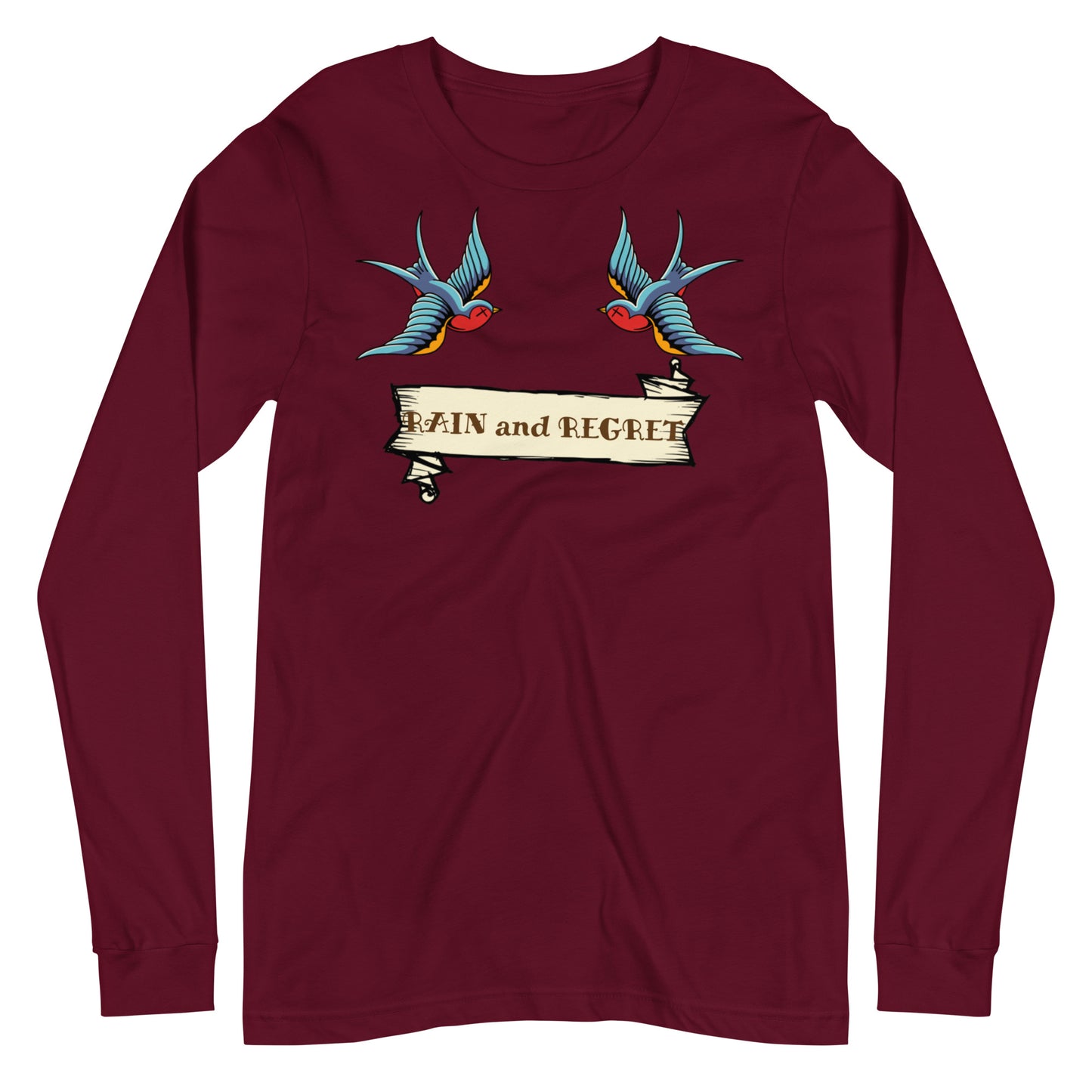 Dead Sparrow Banner Unisex Long Sleeve Tee