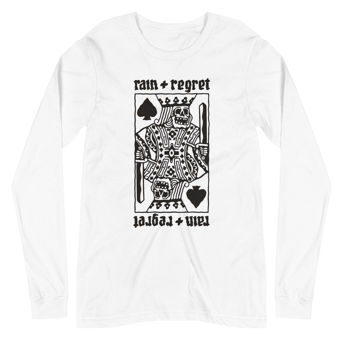 Playing Card Unisex Long Sleeve Tee | rainandregret