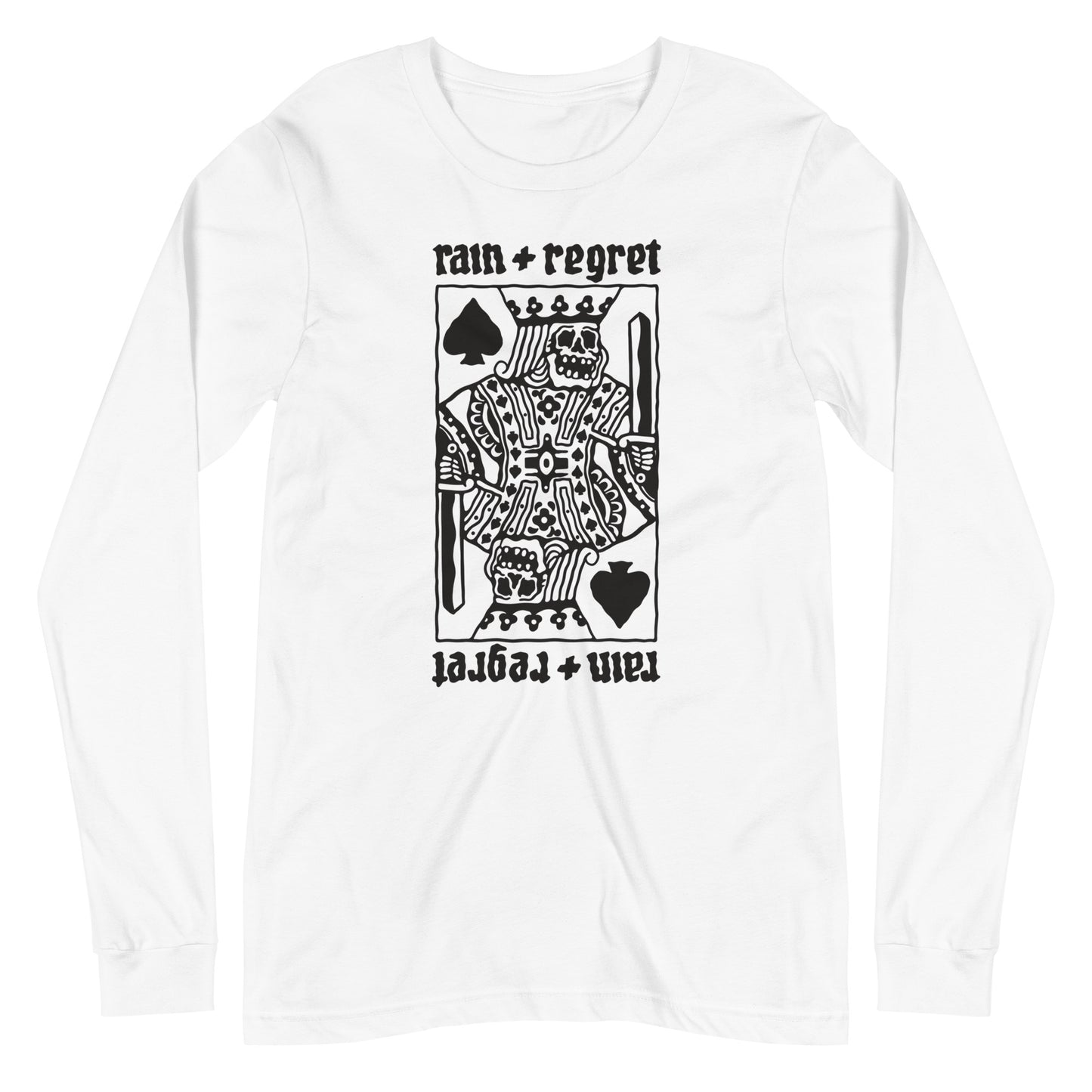 Playing Card Unisex Long Sleeve Tee
