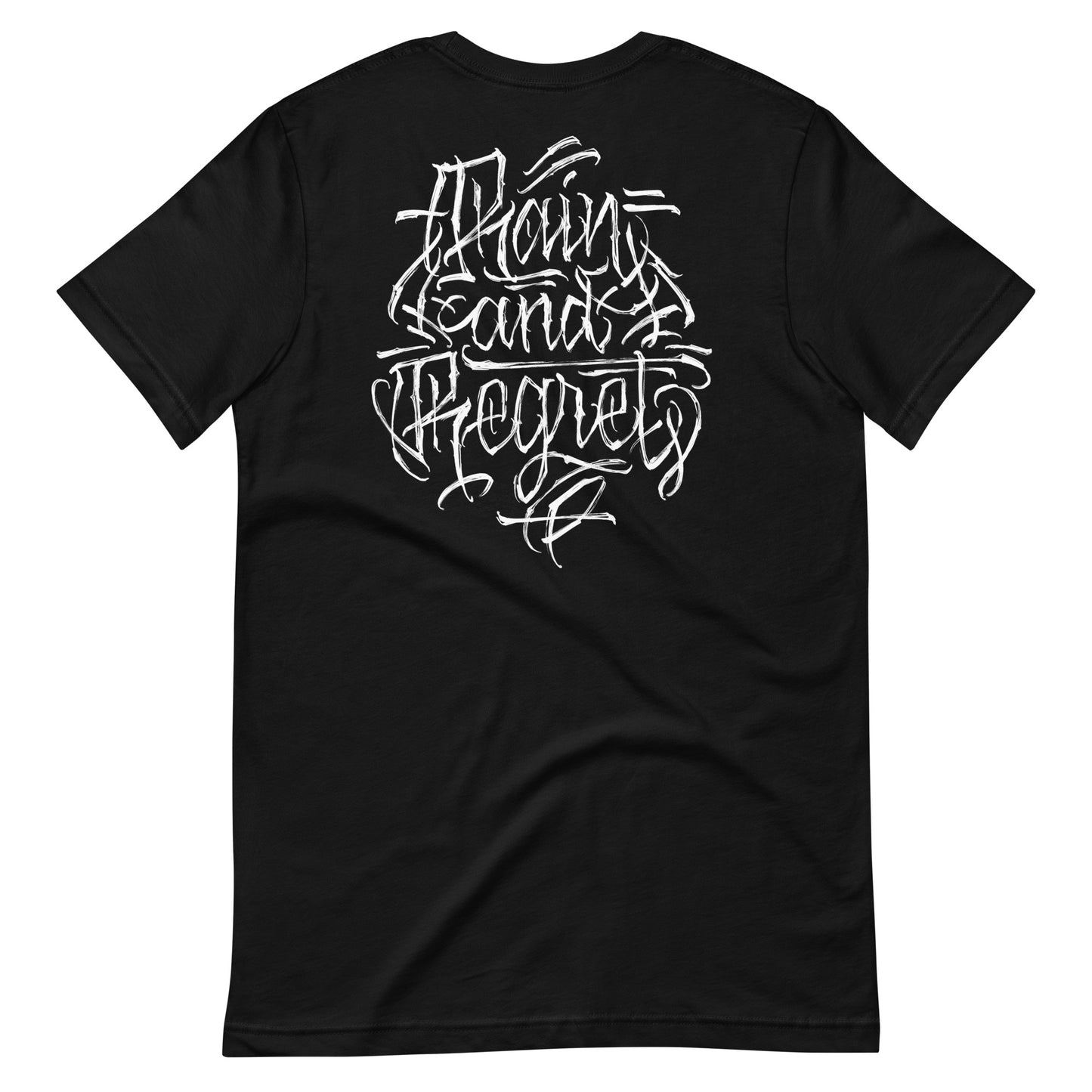 rain and regret Caligraffiti Unisex t-shirt | rainandregret