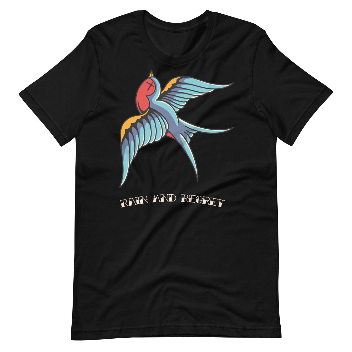 Swallow Unisex t-shirt | rainandregret