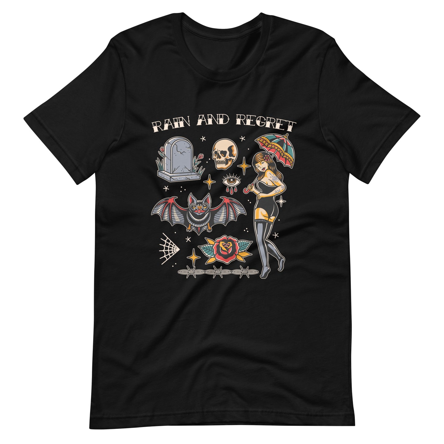 Tattoo Flash Unisex t-shirt | rainandregret