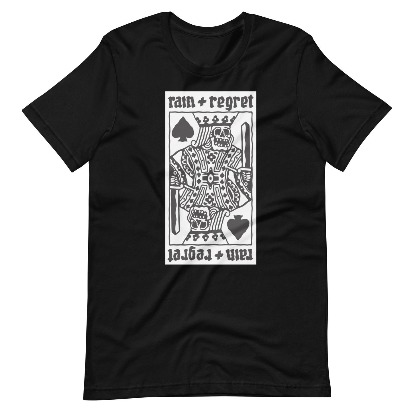Playing Card Unisex t-shirt | rainandregret