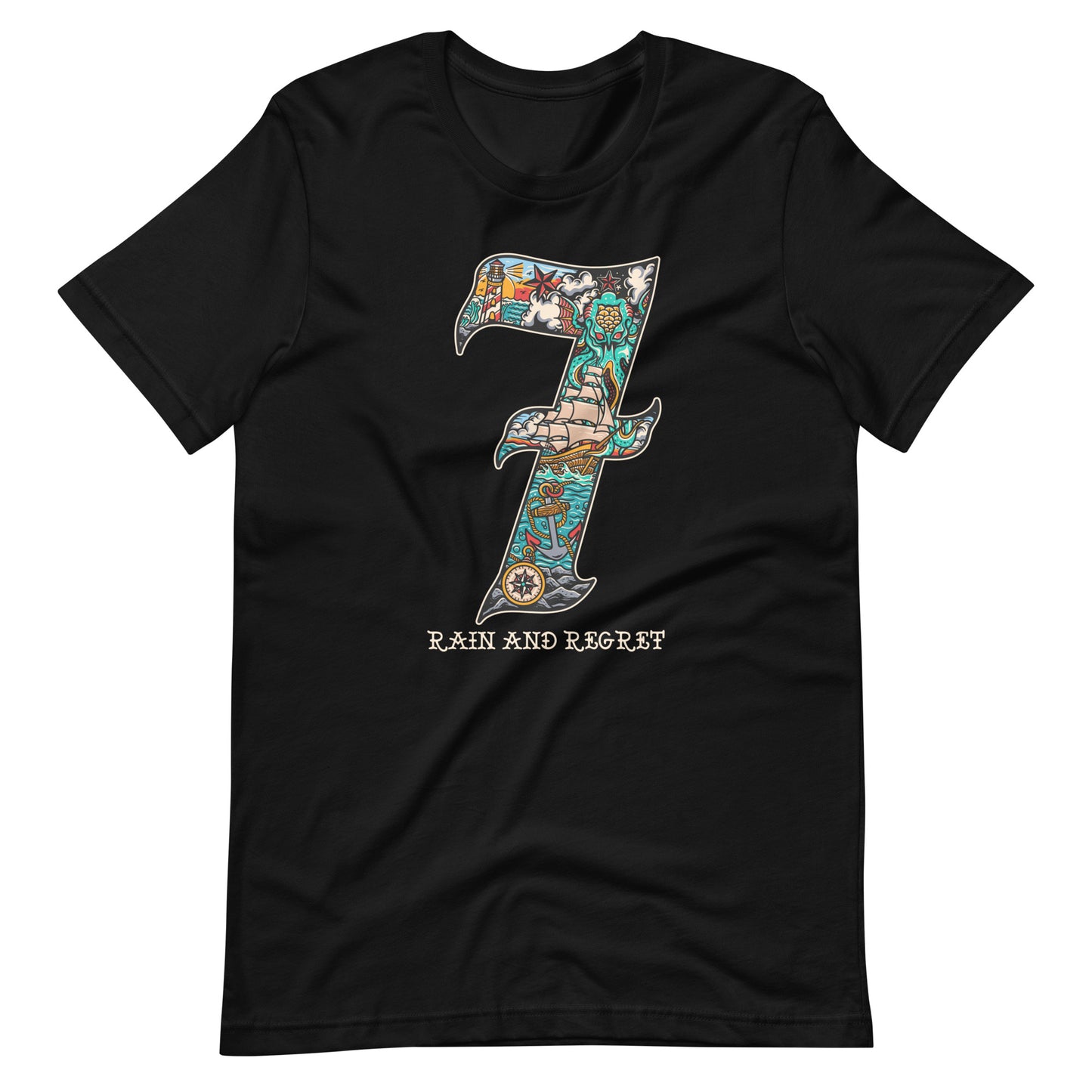 7 RAIN AND REGRET Unisex t-shirt