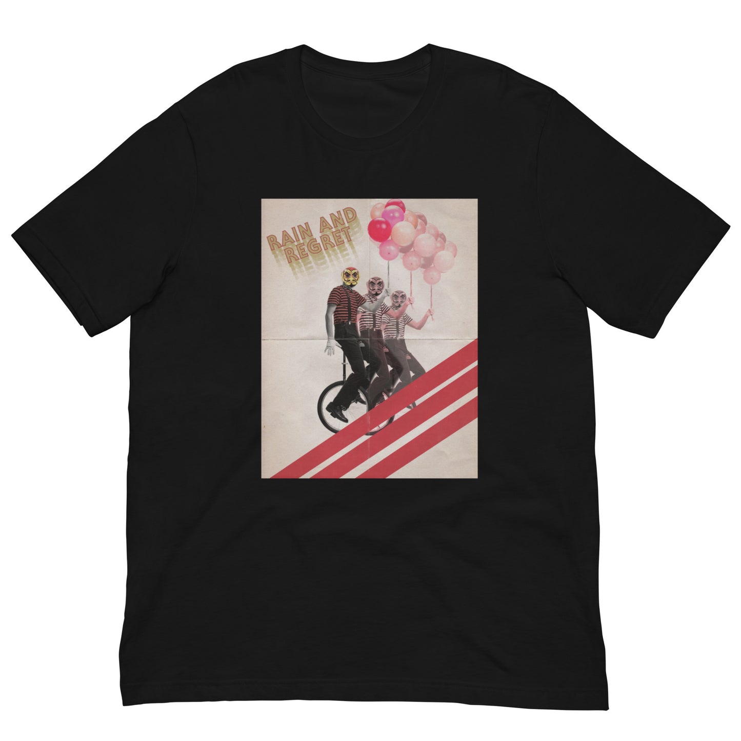 Devil on a Unicycle Unisex t-shirt