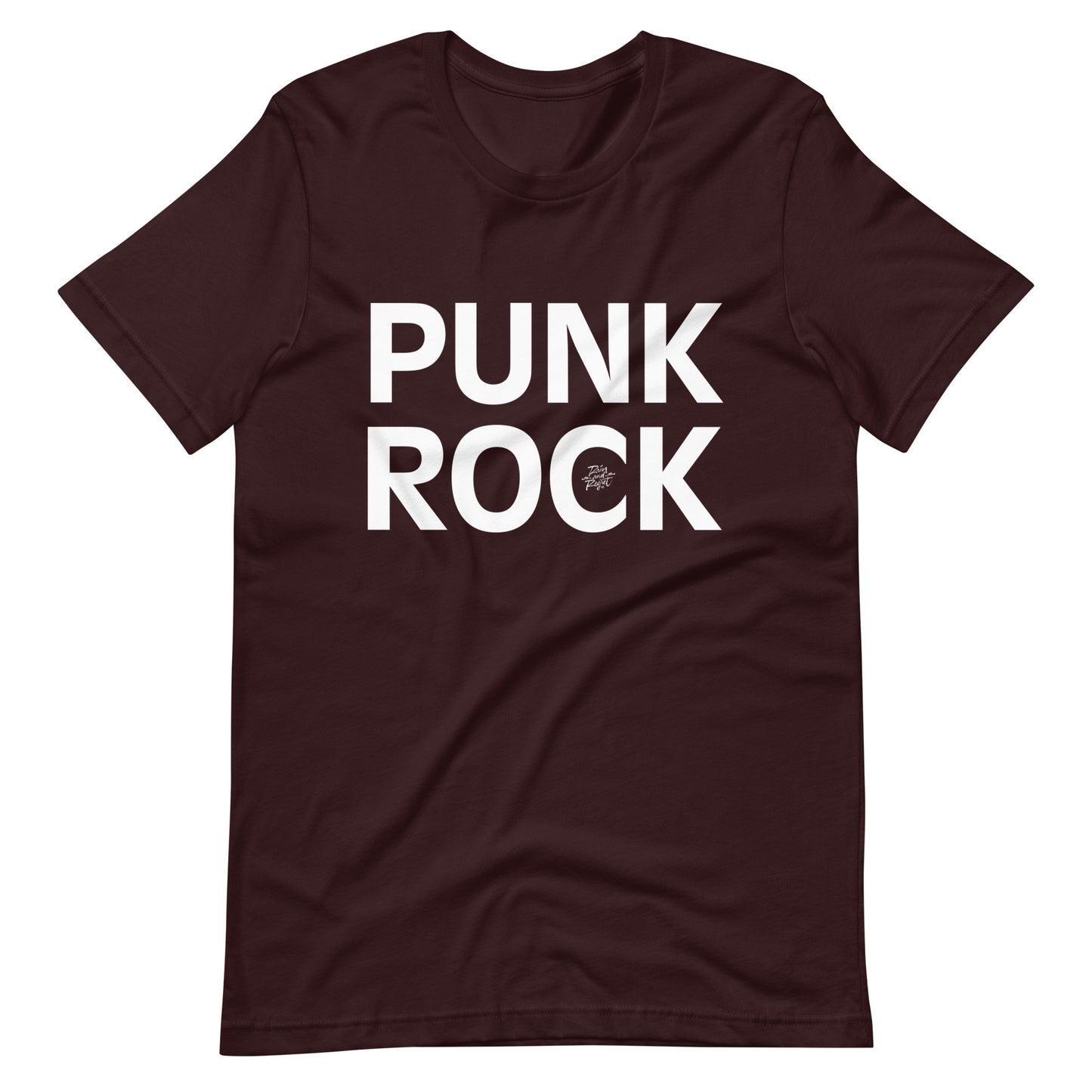 PUNK ROCK Unisex t-shirt | rainandregret