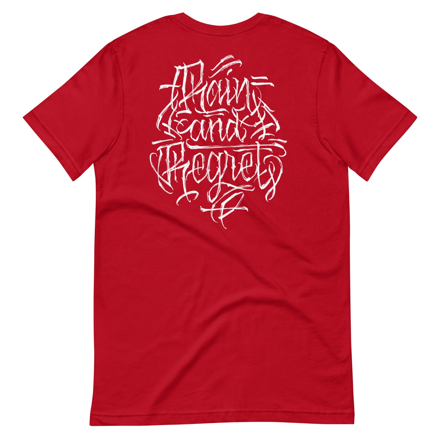 rain and regret Caligraffiti Unisex t-shirt | rainandregret
