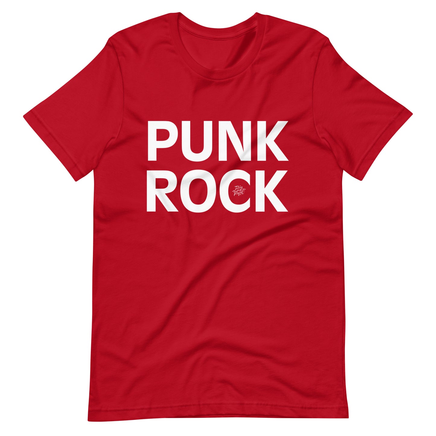 PUNK ROCK Unisex t-shirt | rainandregret