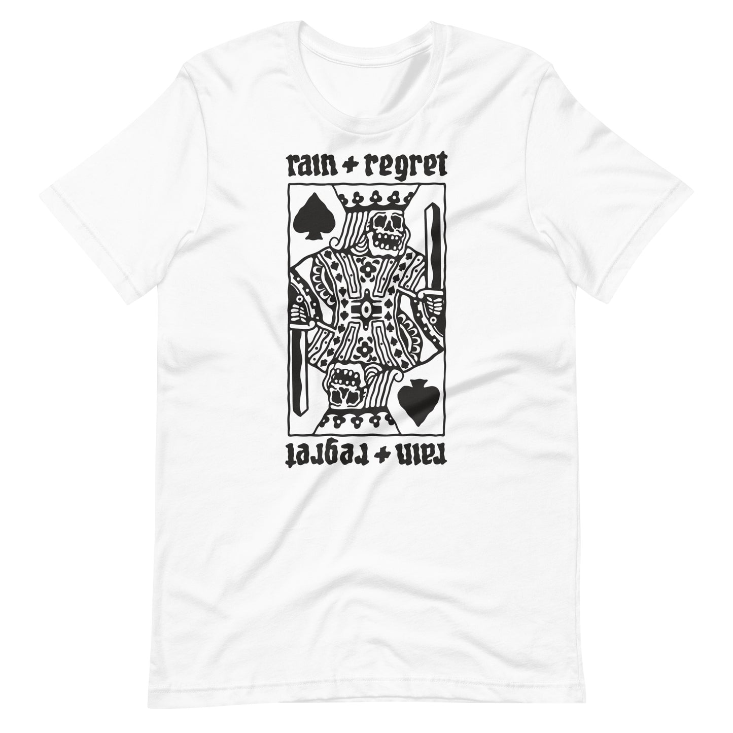 Playing Card Unisex t-shirt | rainandregret