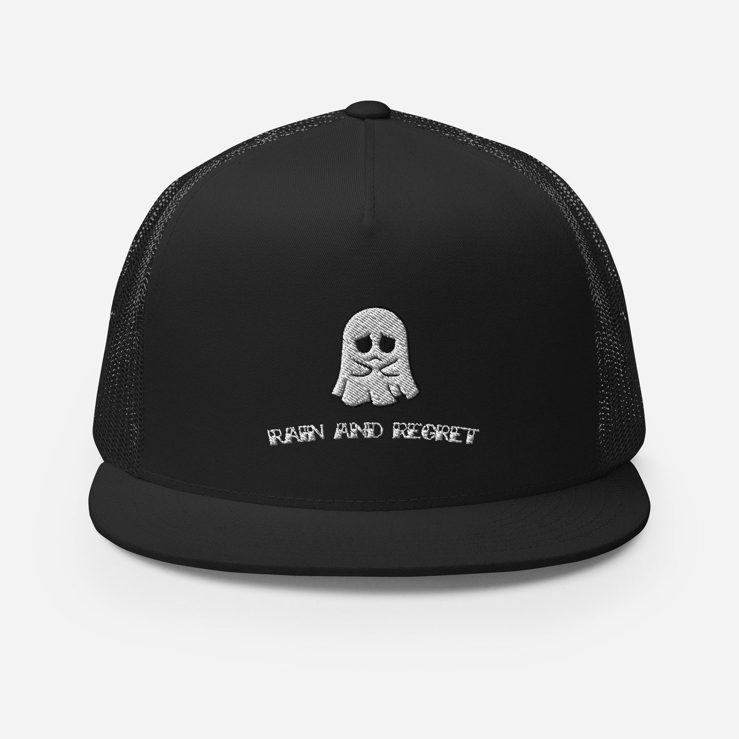 Sad Ghost Trucker Cap | rainandregret
