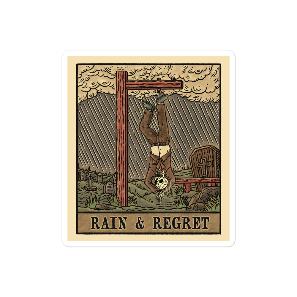 The Hanged-Man Tarot sticker