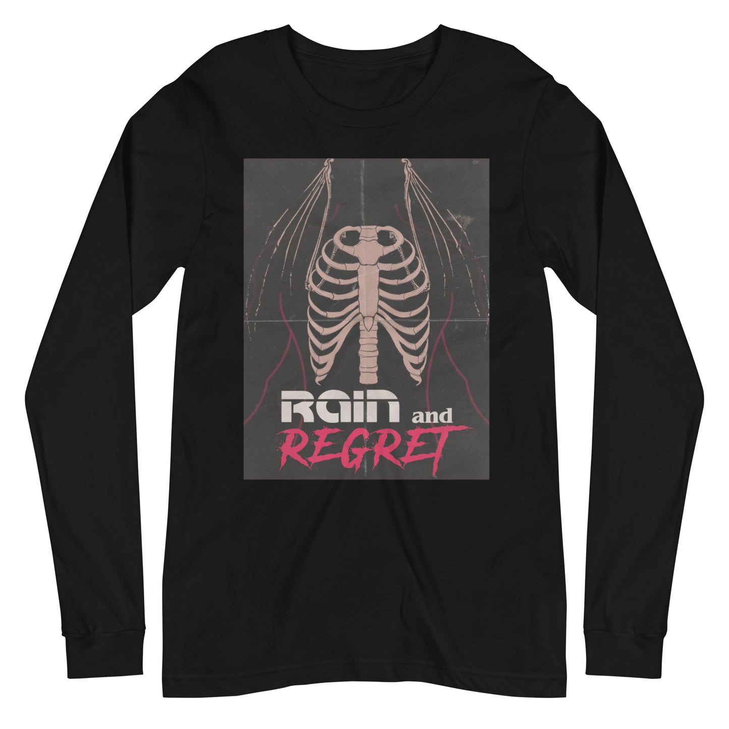 Ribcage Halloween Unisex Long Sleeve Tee | rainandregret