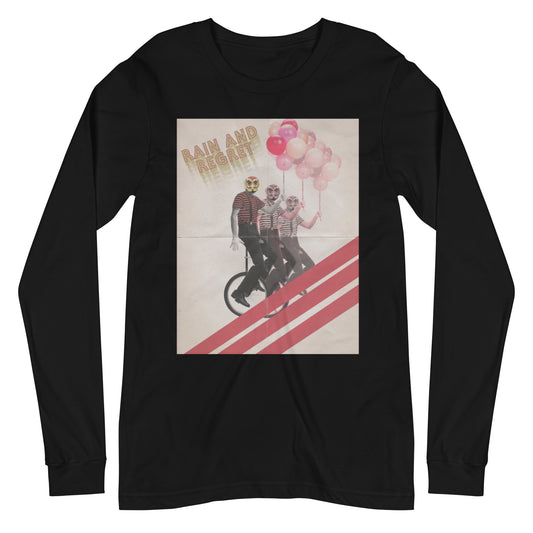 Devil on a Unicyle Halloween Unisex Long Sleeve Tee | rainandregret