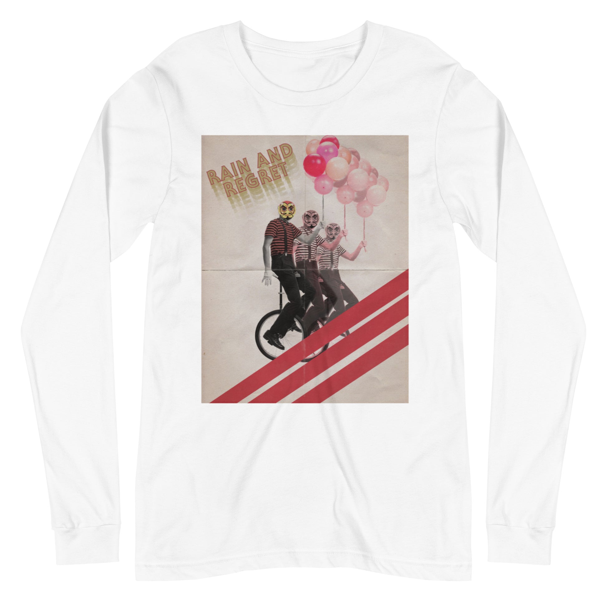 Devil on a Unicyle Halloween Unisex Long Sleeve Tee | rainandregret