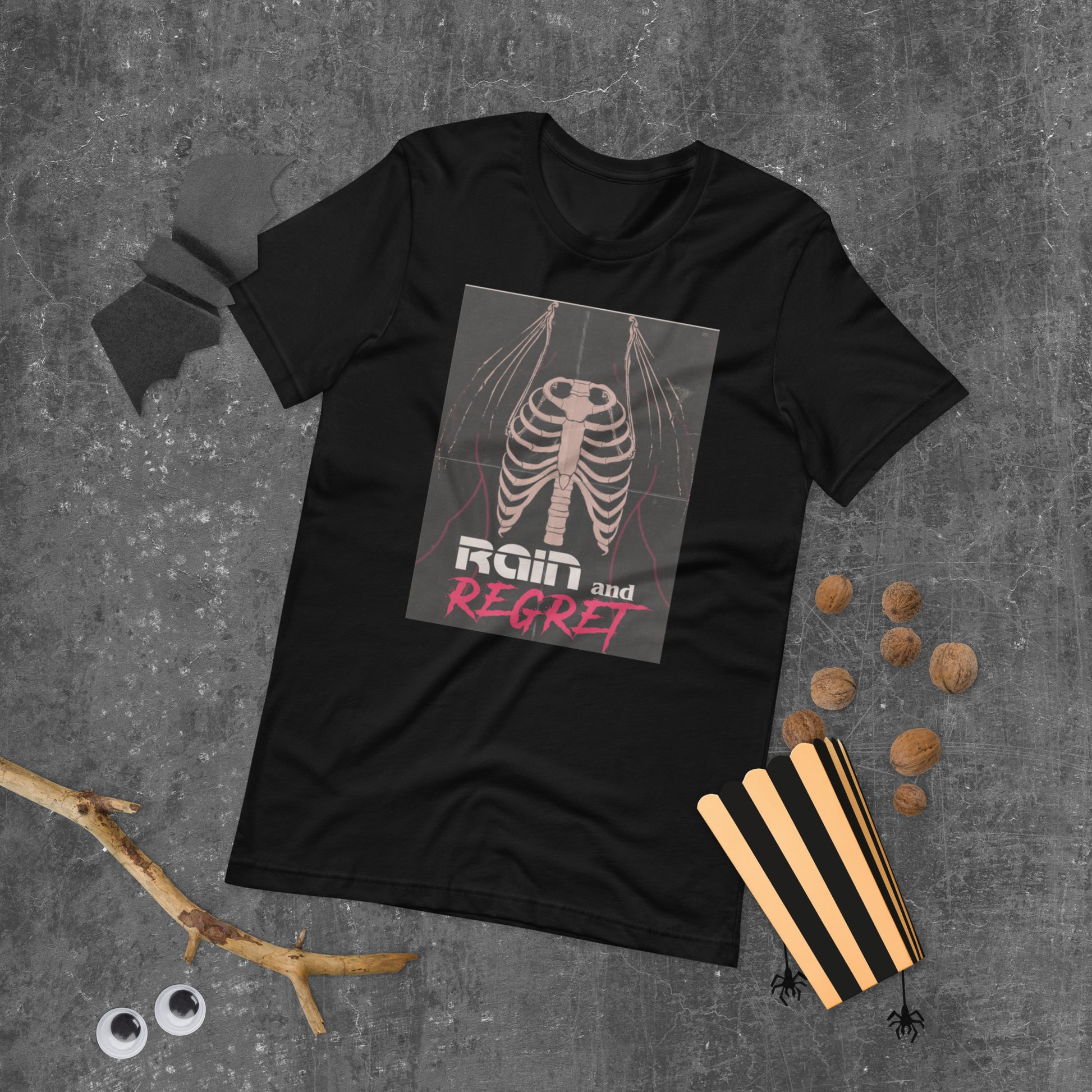 Ribcage Halloween Unisex t-shirt | rainandregret