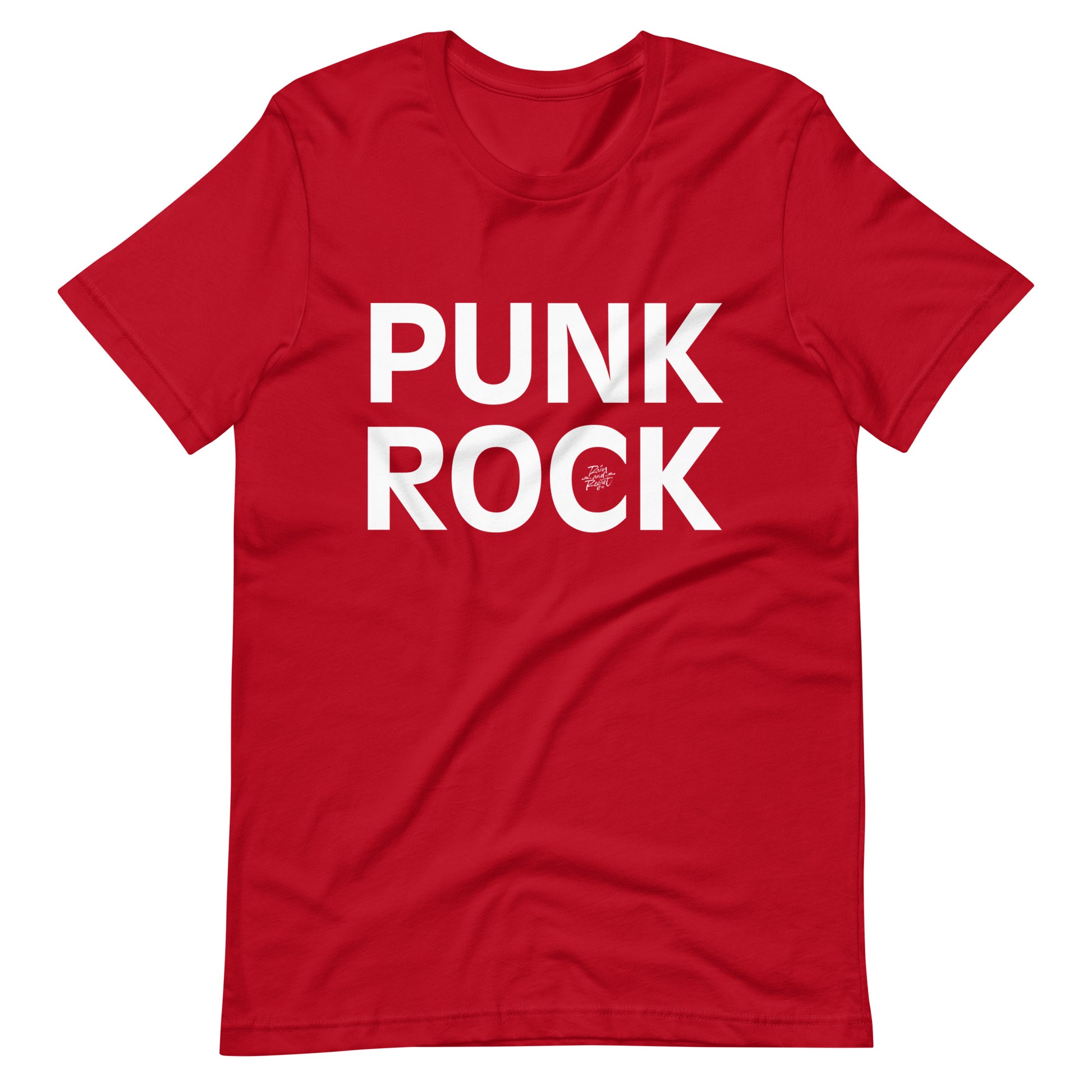 PUNK ROCK Unisex t-shirt | rainandregret