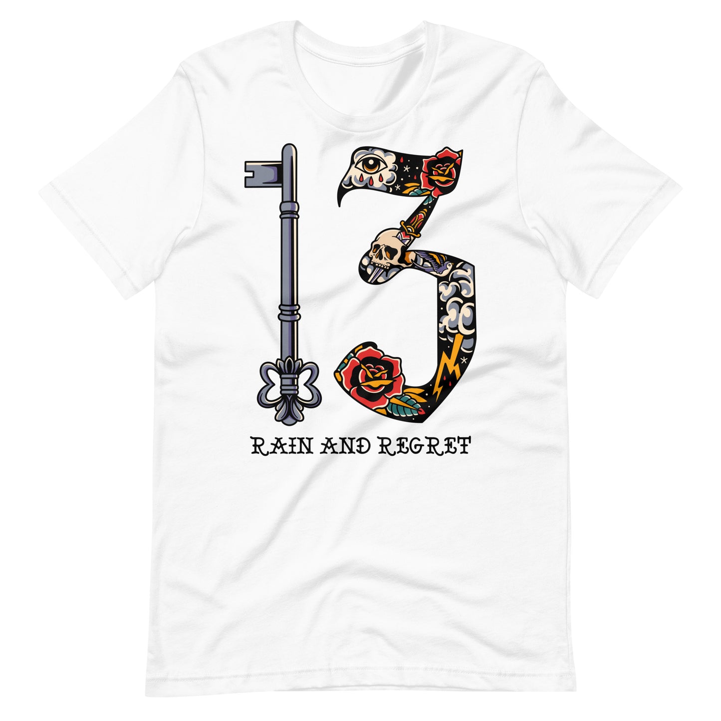 13 Unisex t-shirt | rainandregret
