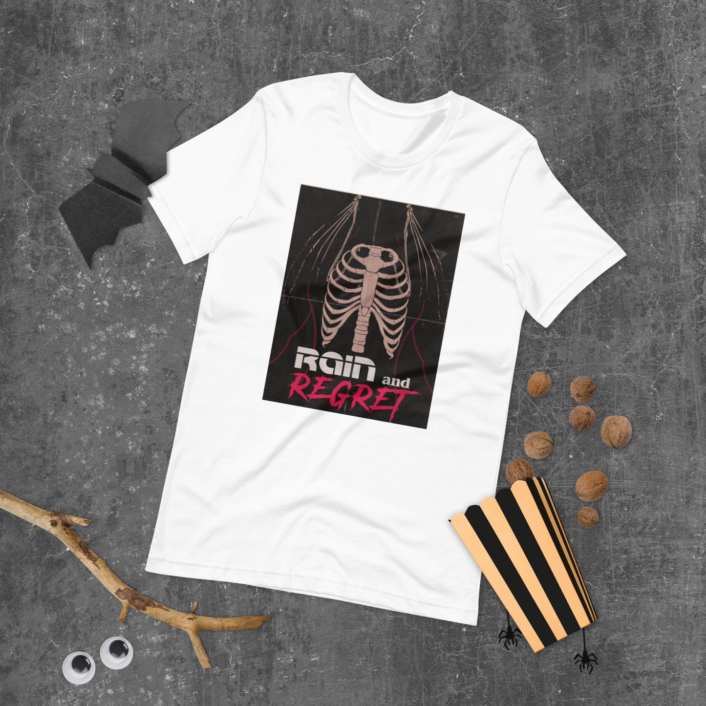 Ribcage Halloween Unisex t-shirt | rainandregret